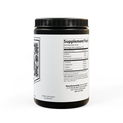 BCAA Supplement, Grape (325g, 11.46oz, 50 servings)