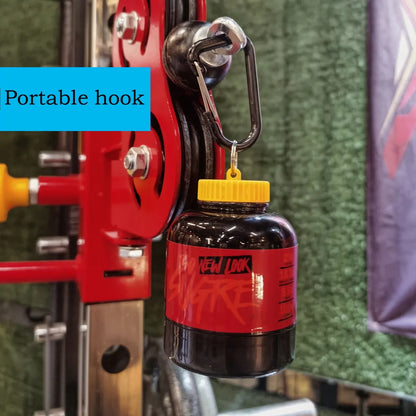 Protein Container Keychain