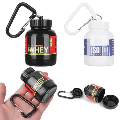 Protein Container Keychain